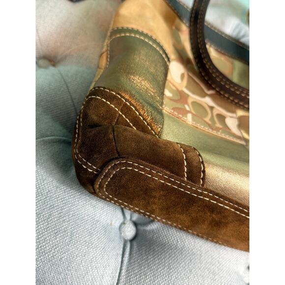 Coach Patchwork 2006 Crossbody* beautiful condition* with dustbag*Vintage Beauty - Picture 8 of 15